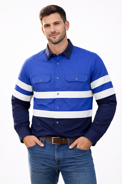 High Vis Safety Work Shirt